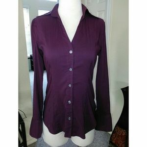 Express design Studio button down top